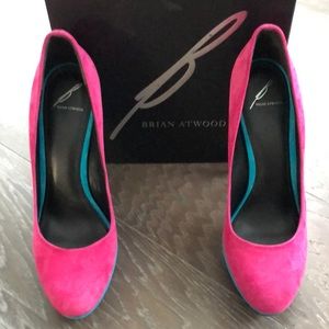Colorful Brian Atwood pump